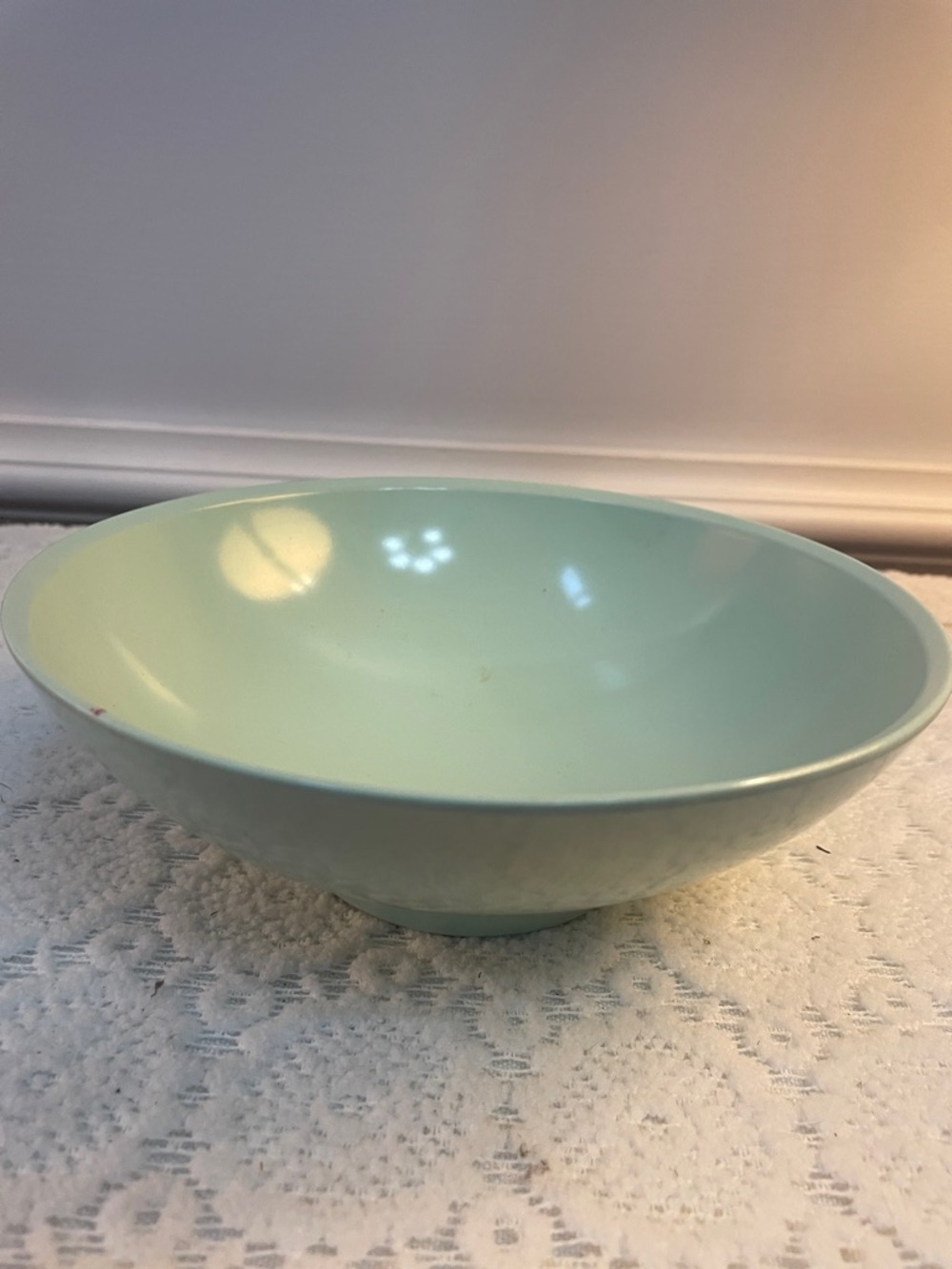 Vintage boontonware  Bowl in melamine plastic - mid century color